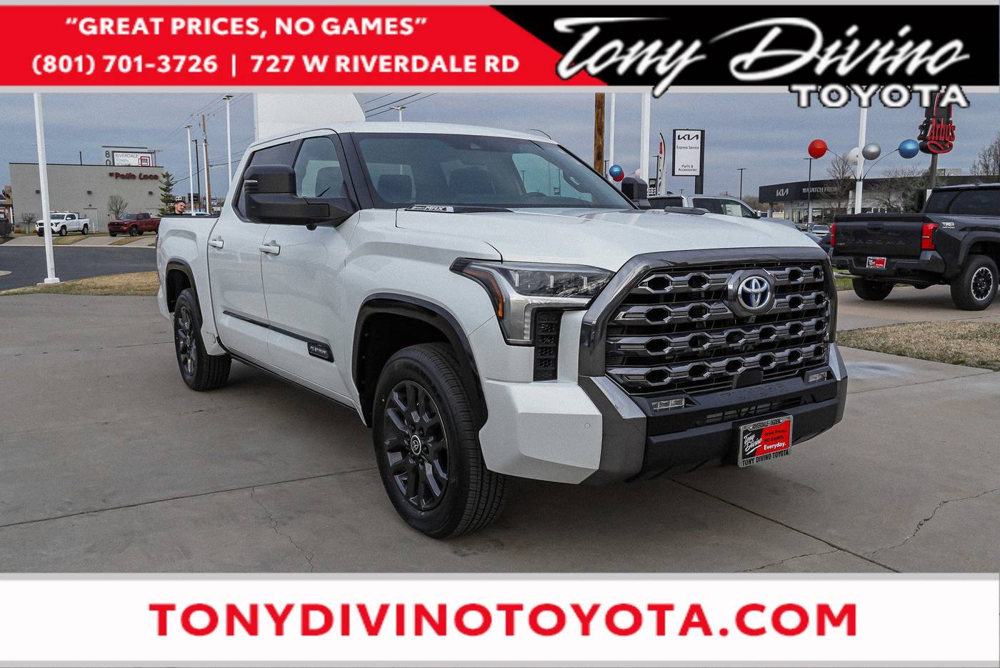 2024 Toyota Tundra Hybrid Platinum — Pickup Truck — 16,961 mi — Riverdale, UT