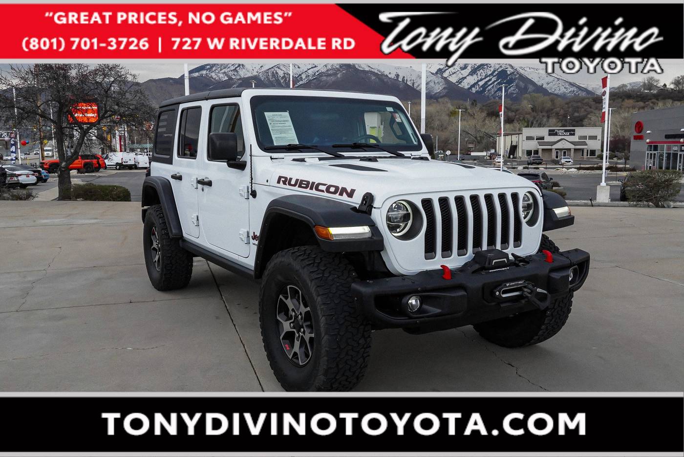 2018 Jeep Wrangler Rubicon — SUV — 60,936 mi — Riverdale, UT