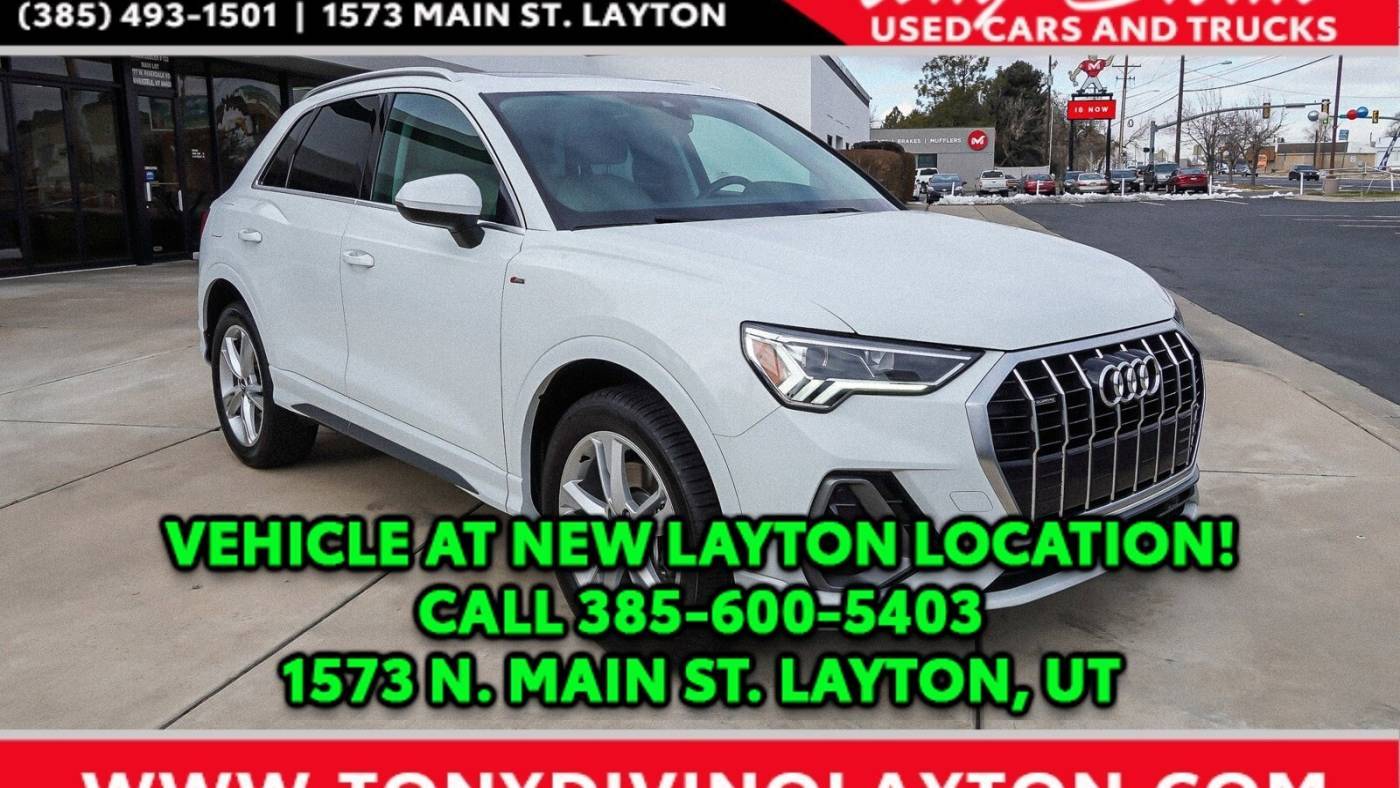 2020 Audi Q3 S line Premium Plus — SUV — 105,156 mi — Riverdale, UT