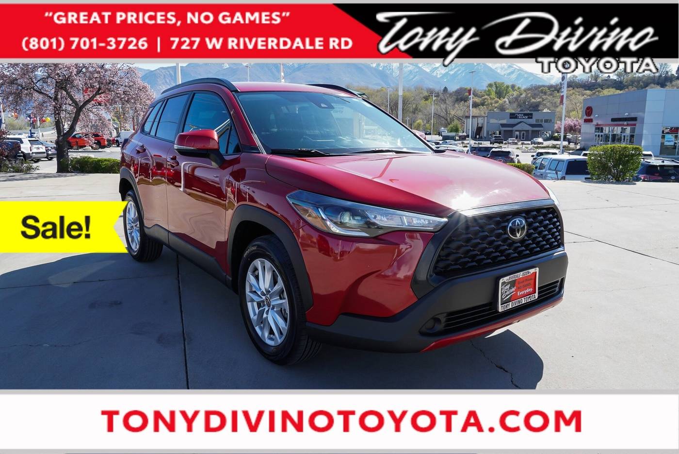 2022 Toyota Corolla Cross LE — SUV — 48,394 mi — Riverdale, UT