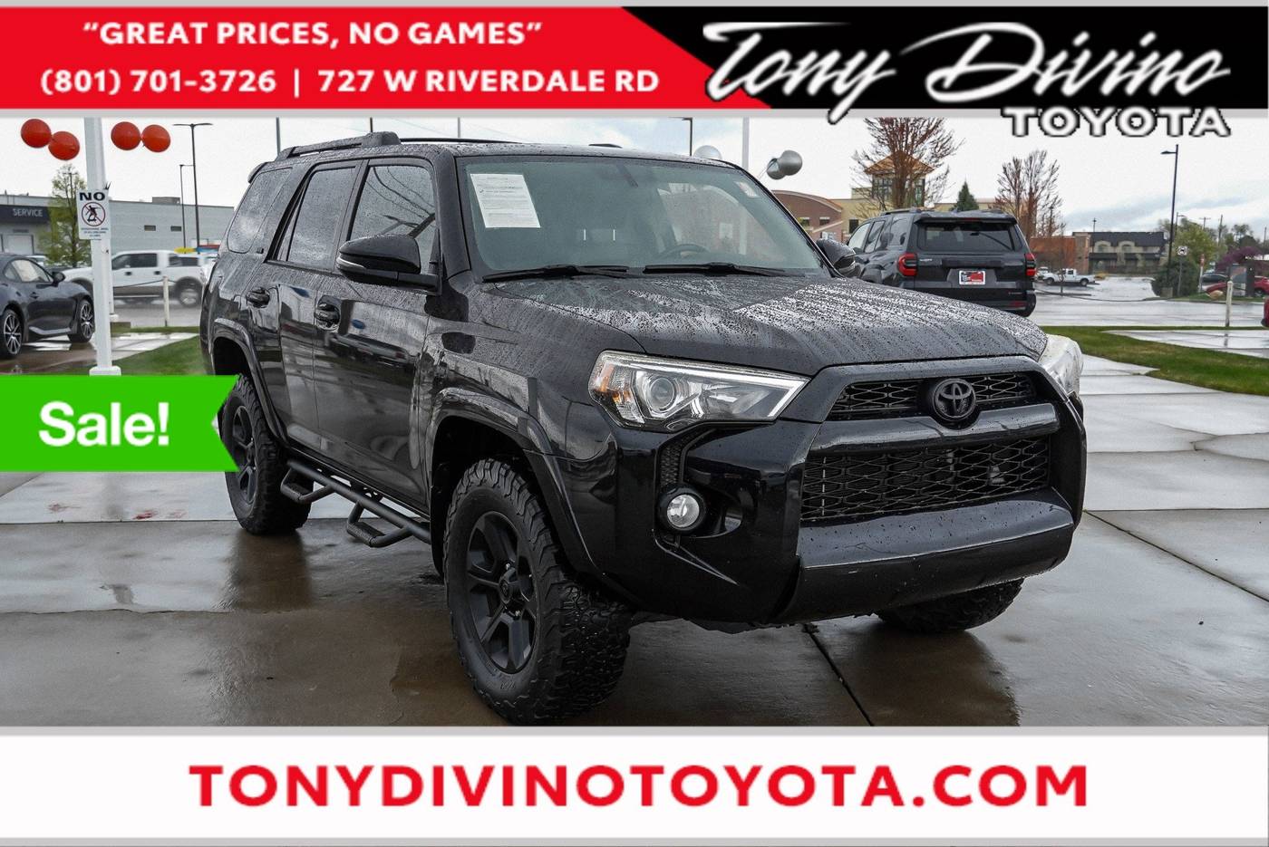 2016 Toyota 4Runner SR5 Premium — SUV — 98,064 mi — Riverdale, UT