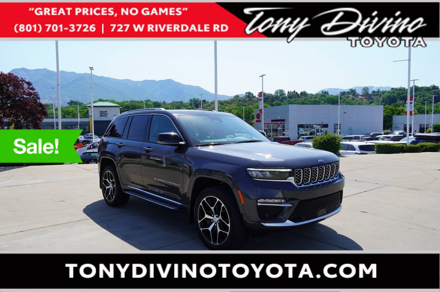 2022 Jeep Grand Cherokee Summit Reserve — SUV — 11,942 mi — Riverdale, UT