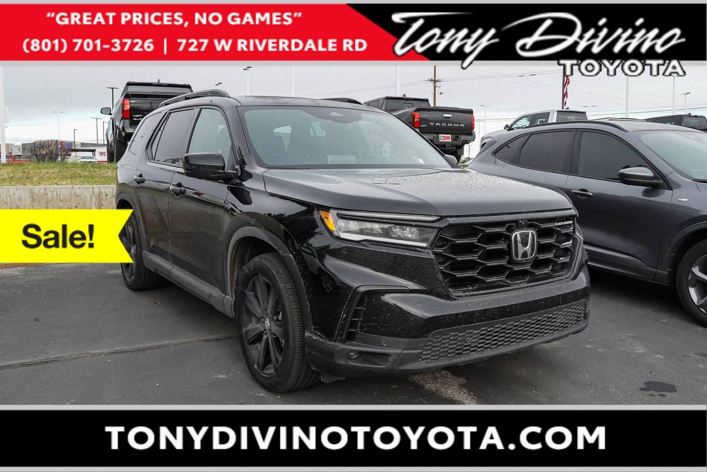 2025 Honda Pilot Black Edition — SUV — 4,735 mi — Riverdale, UT