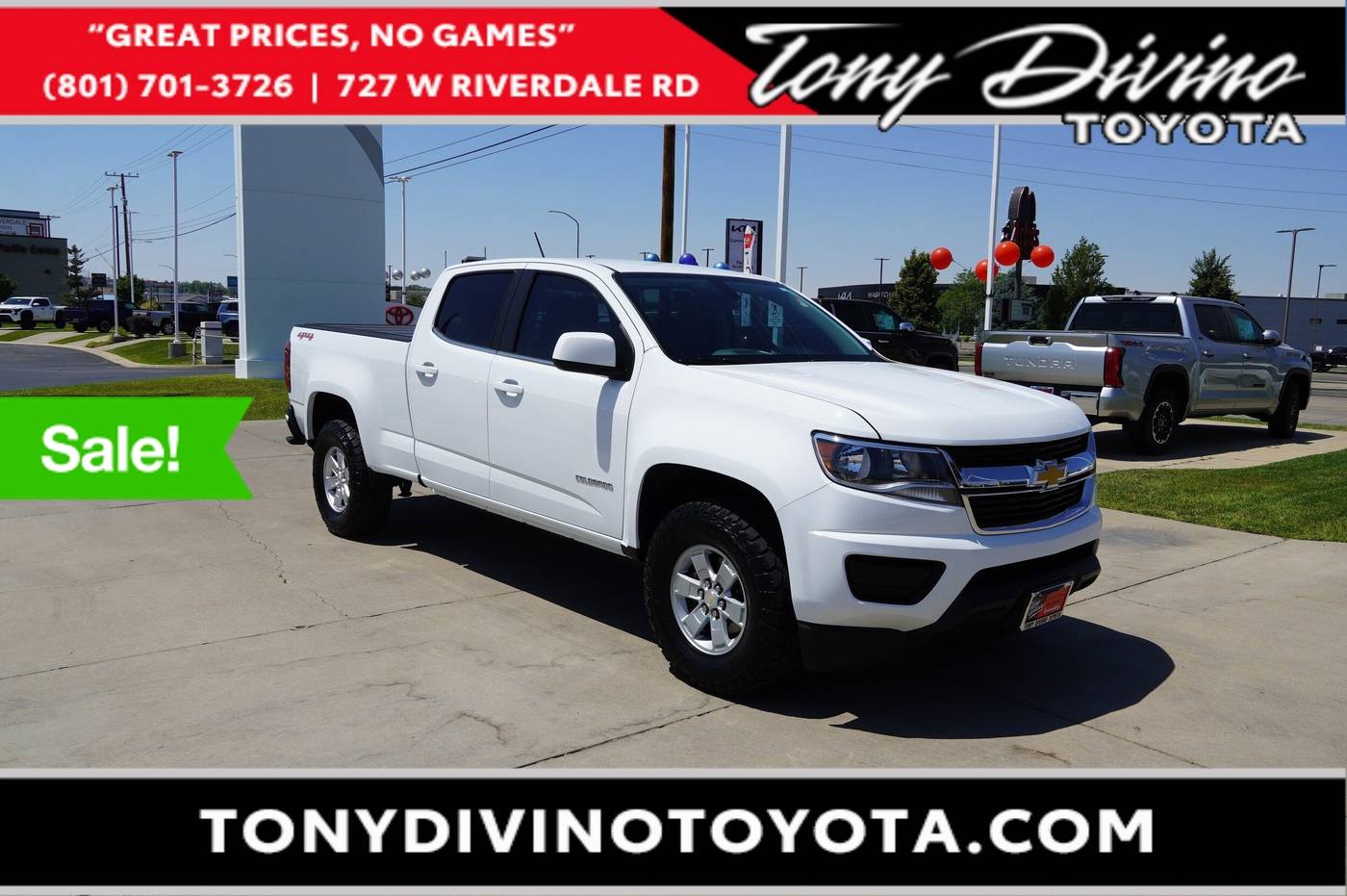 2018 Chevrolet Colorado WT — Pickup Truck — 143,495 mi — Riverdale, UT