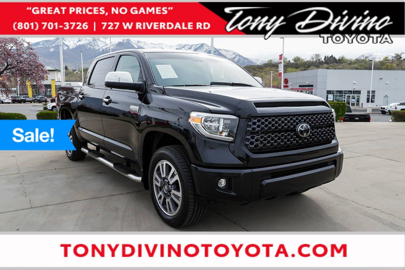 2021 Toyota Tundra Platinum — Pickup Truck — 22,333 mi — Riverdale, UT