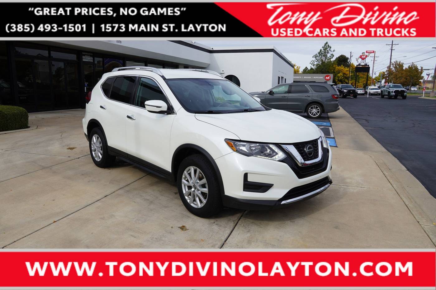 2018 Nissan Rogue SV — SUV — 106,682 mi — Riverdale, UT