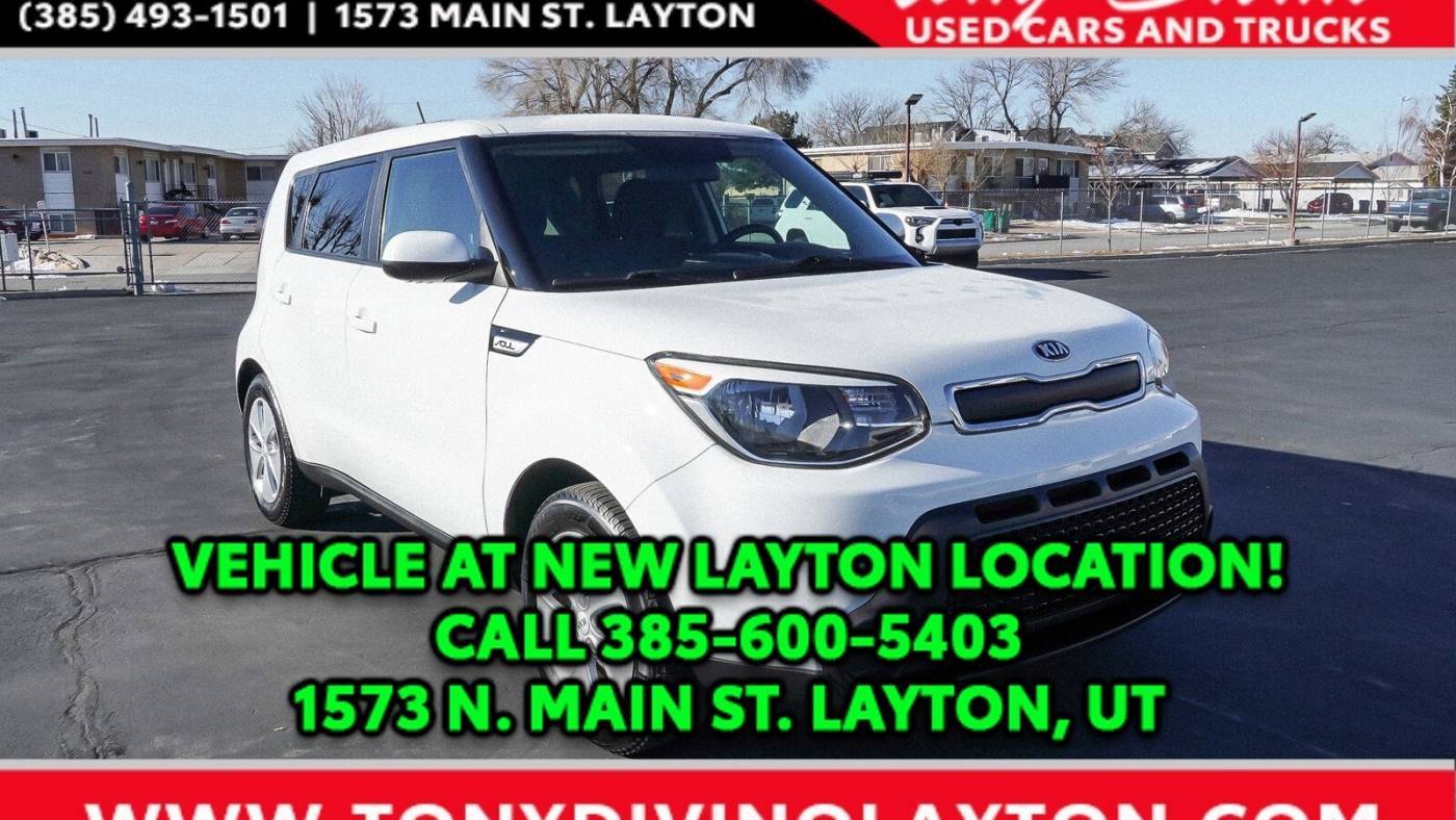 2016 Kia Soul Base — Hatchback — 50,344 mi — Riverdale, UT