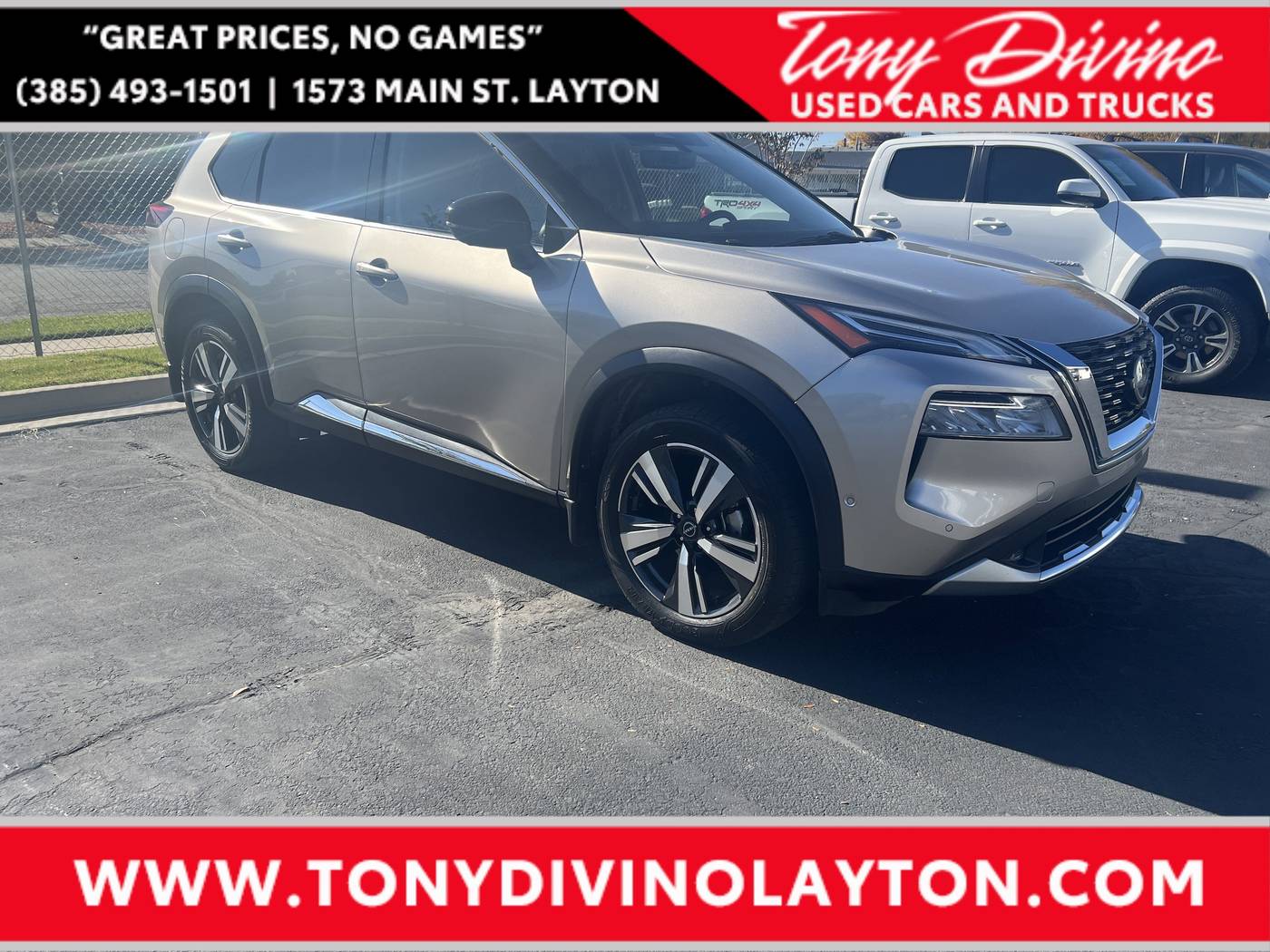 2022 Nissan Rogue Platinum — SUV — 83,900 mi — Riverdale, UT