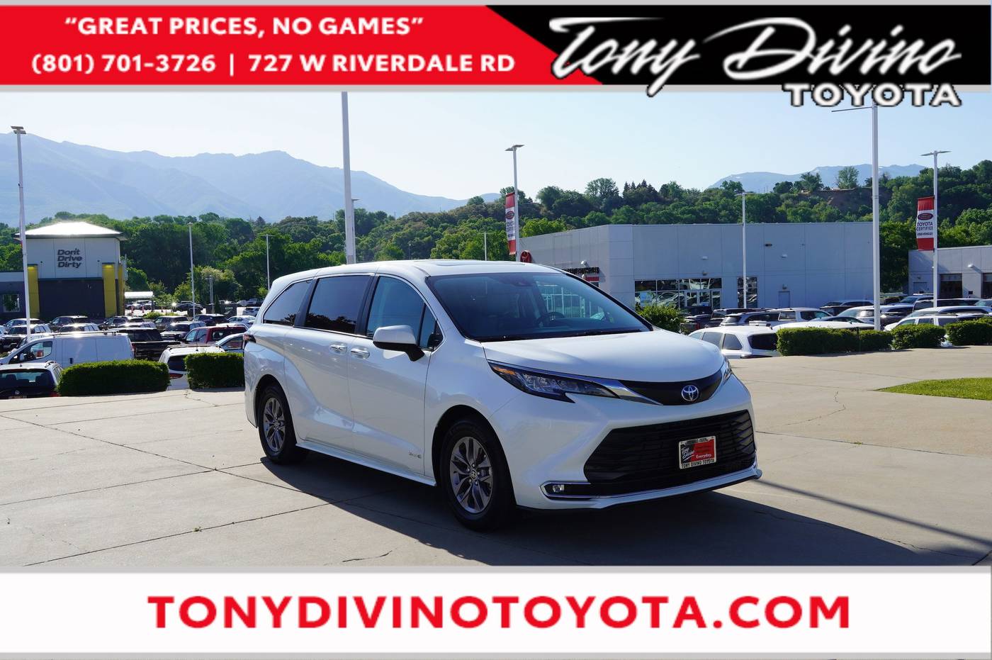 2021 Toyota Sienna XLE — Minivan — 49,819 mi — Riverdale, UT