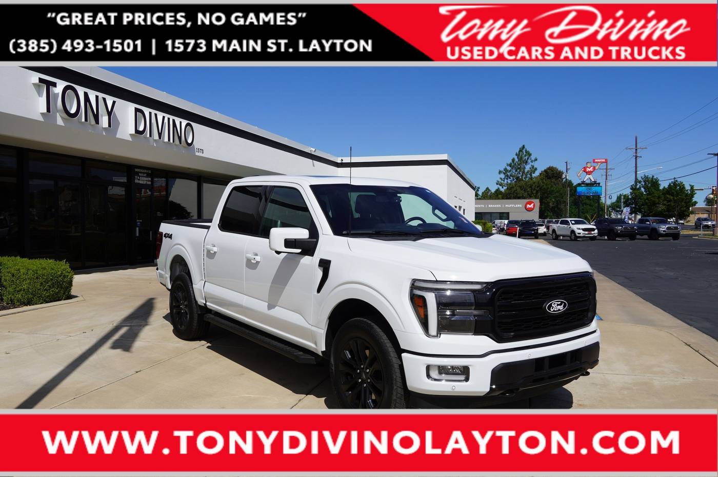2024 Ford F-150 LARIAT — Pickup Truck — 23,972 mi — Riverdale, UT