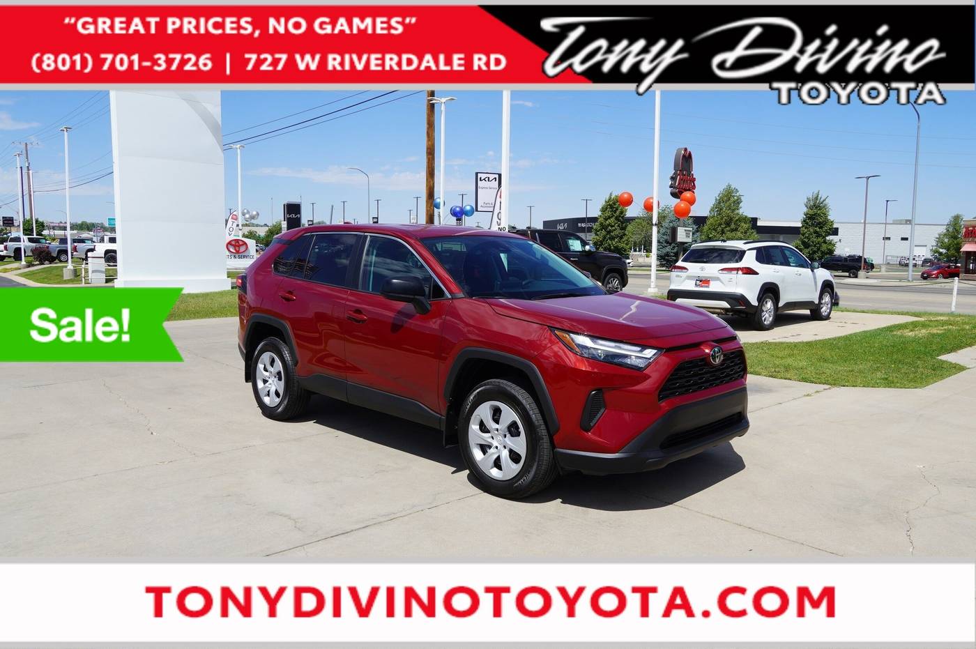 2025 Toyota RAV4 LE — SUV — 1,823 mi — Riverdale, UT