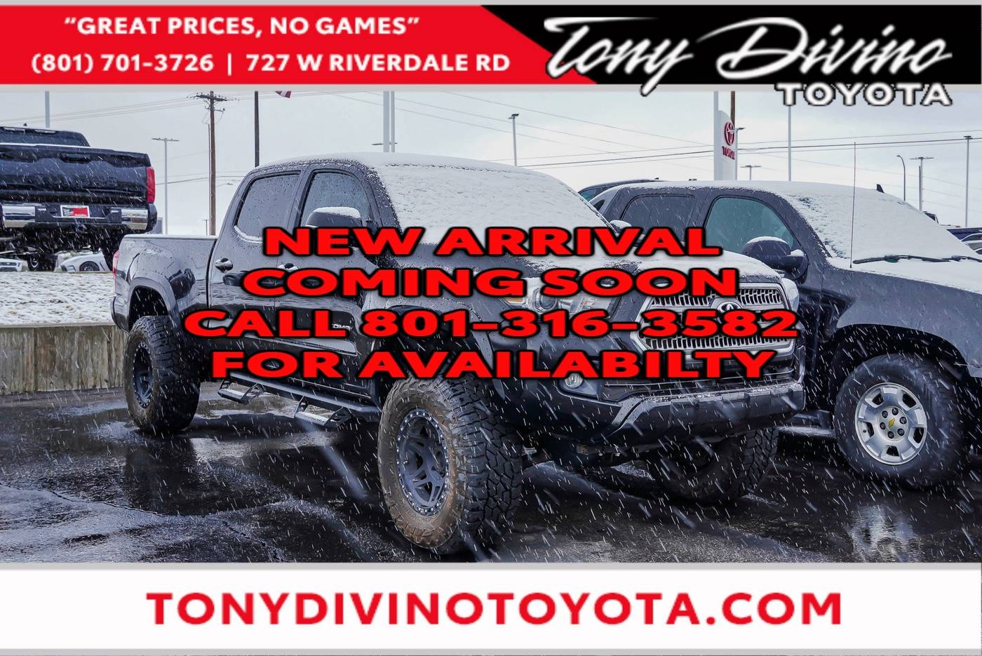 2016 Toyota Tacoma TRD Sport — Pickup Truck — 94,635 mi — Riverdale, UT