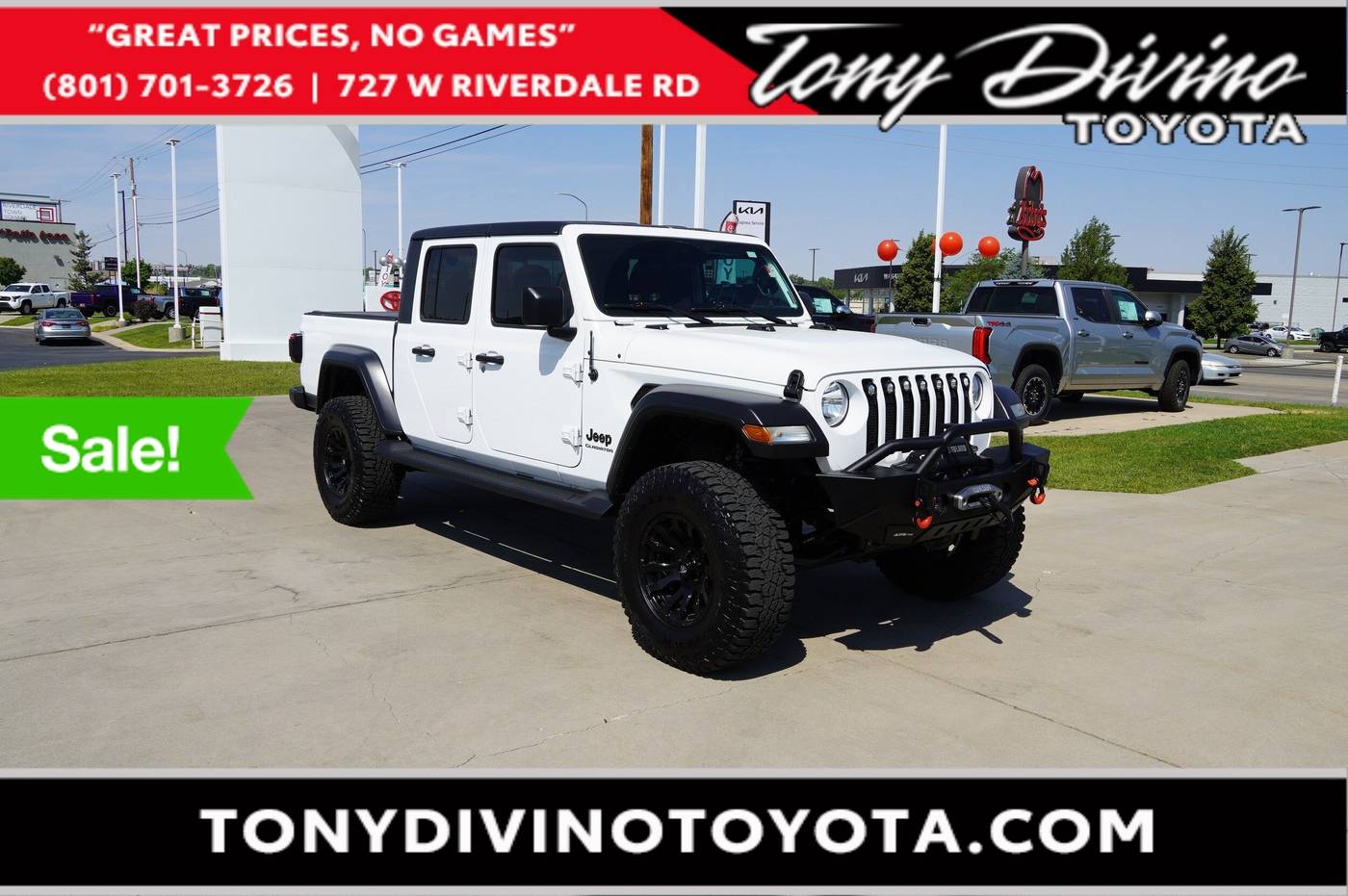 2020 Jeep Gladiator Sport S — Pickup Truck — 54,122 mi — Riverdale, UT
