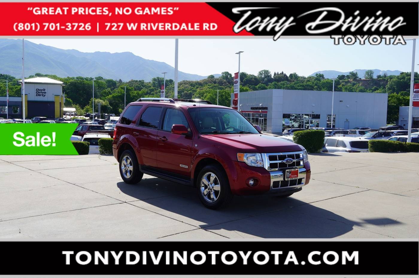 2008 Ford Escape Limited — SUV — 78,239 mi — Riverdale, UT