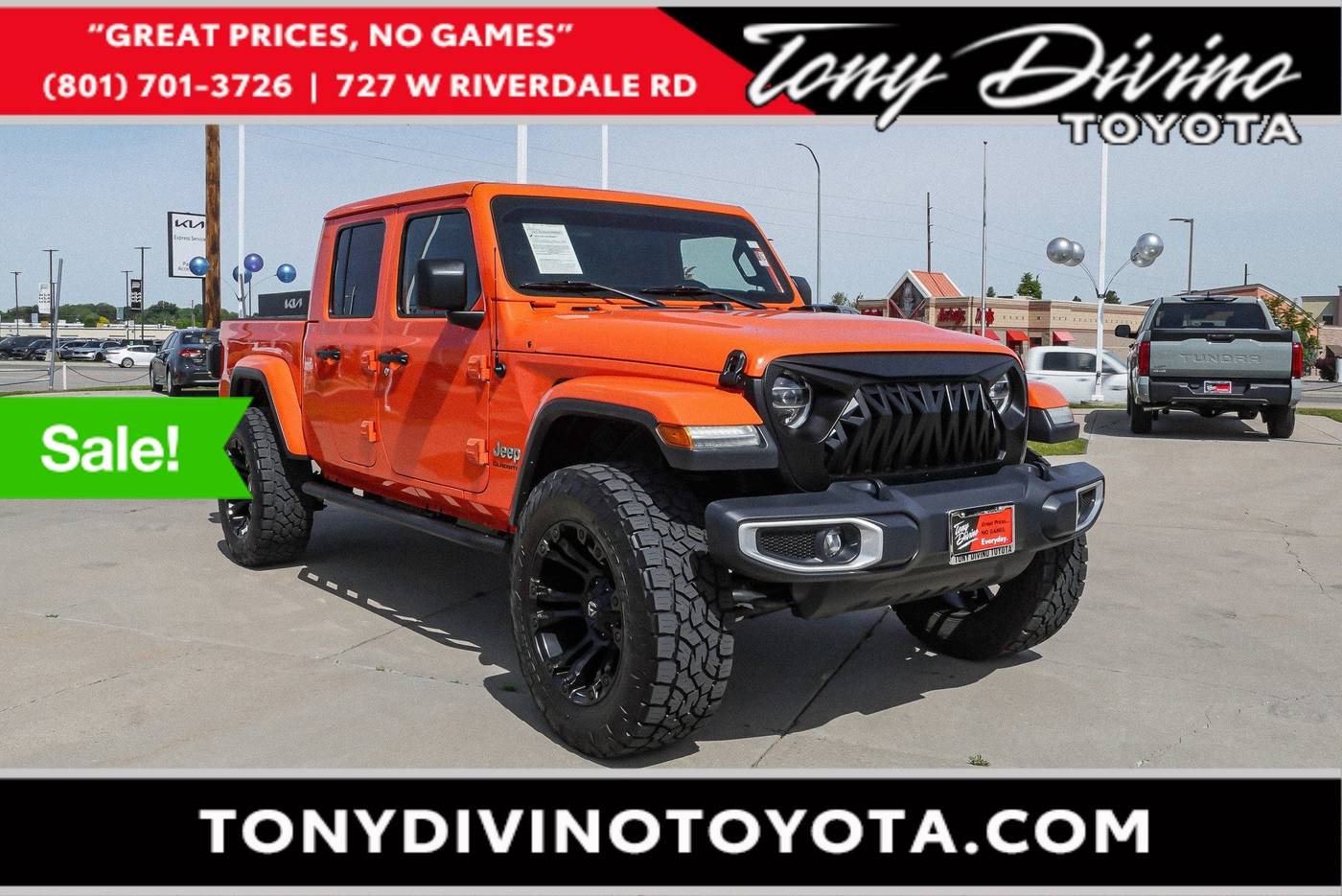 2020 Jeep Gladiator Overland — Pickup Truck — 47,496 mi — Riverdale, UT
