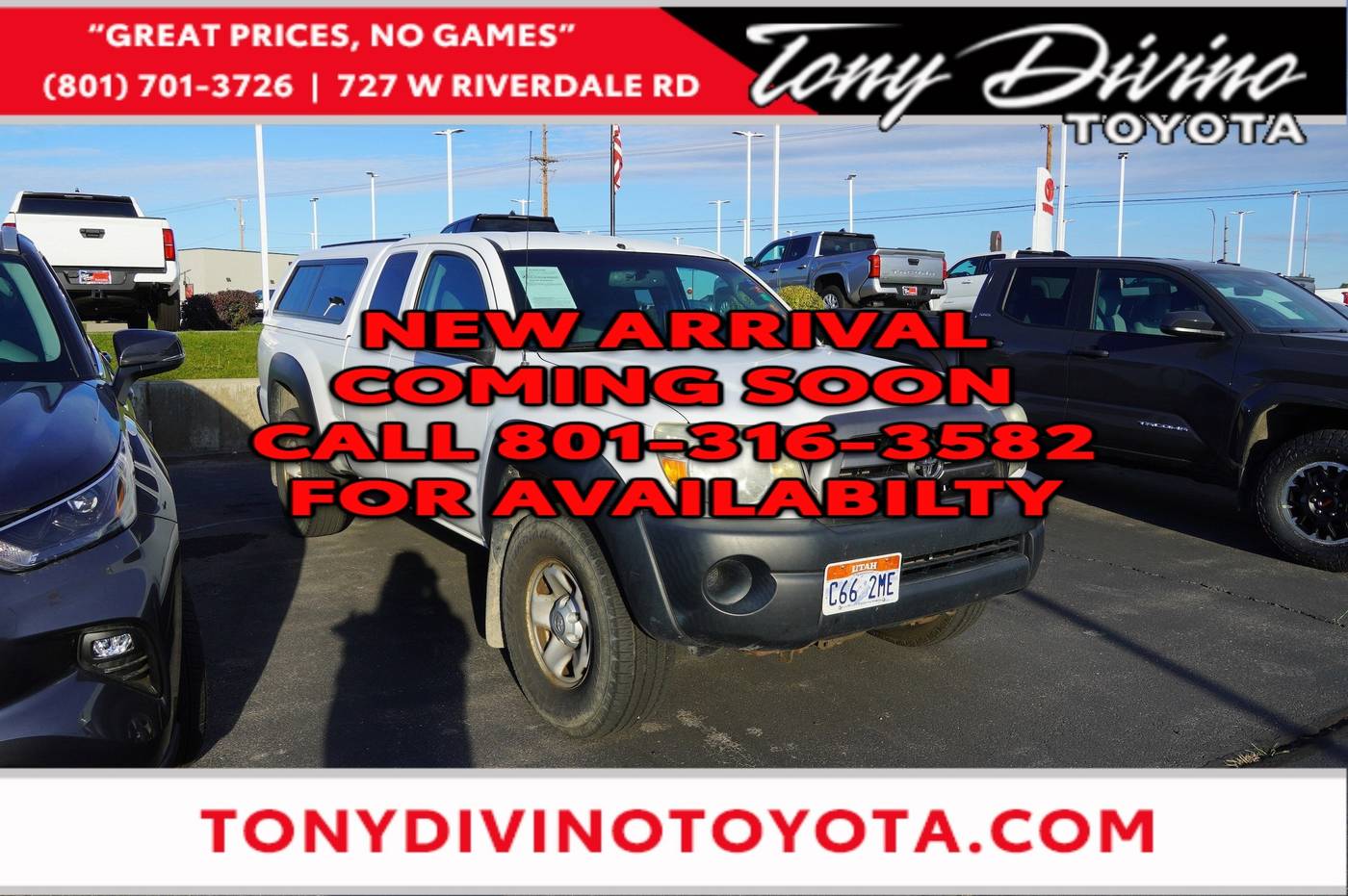 2009 Toyota Tacoma Base — Pickup Truck — 111,101 mi — Riverdale, UT