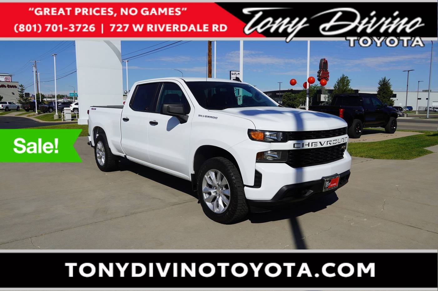 2022 Chevrolet Silverado 1500 LTD Custom — Pickup Truck — 76,902 mi — Riverdale, UT