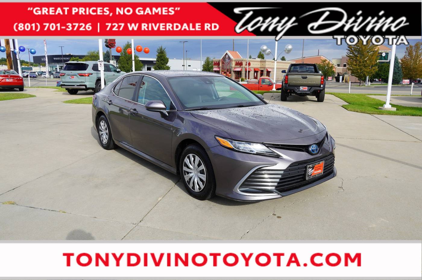 2022 Toyota Camry Hybrid LE — Sedan — 140,662 mi — Riverdale, UT