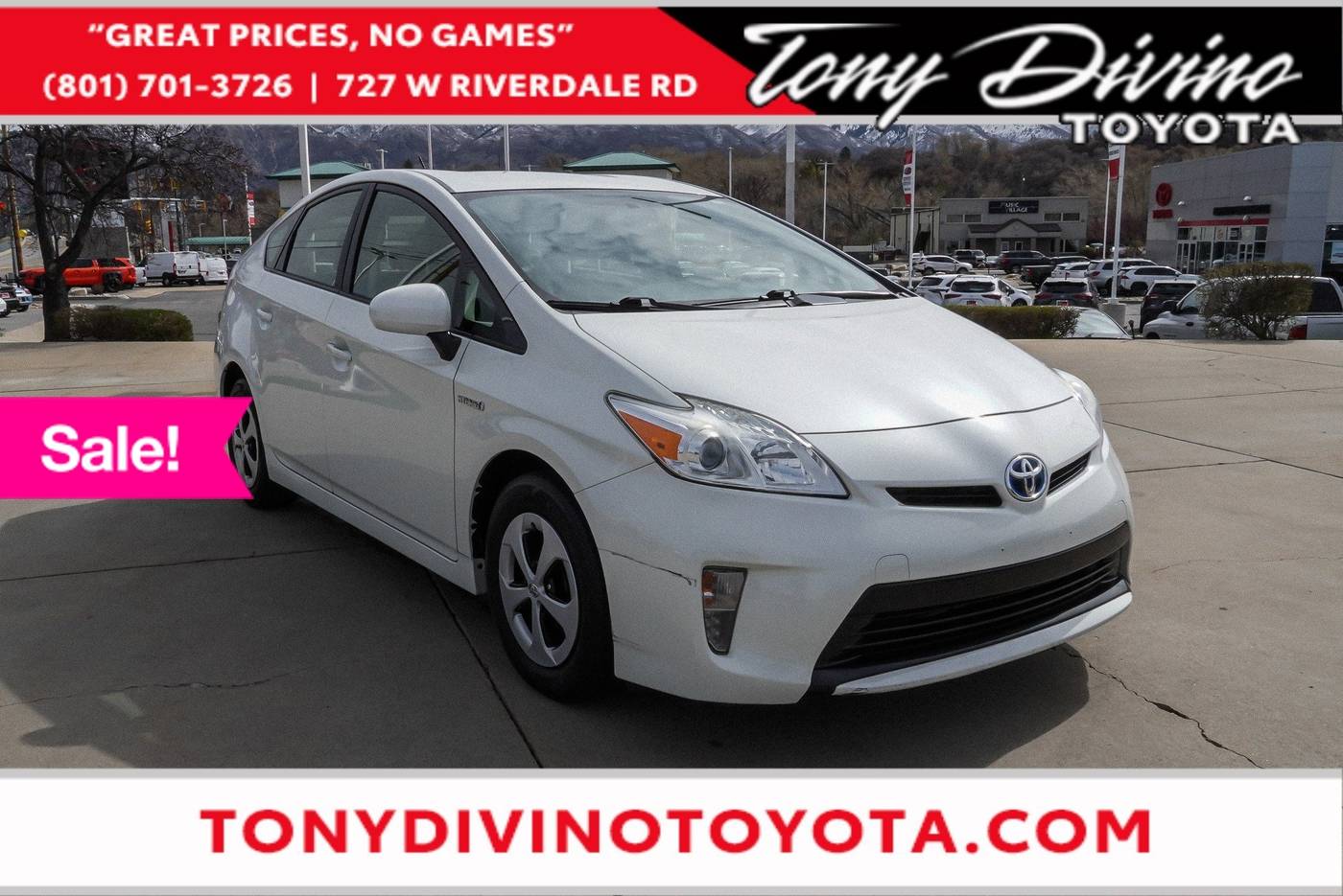 2015 Toyota Prius Three — Hatchback — 179,505 mi — Riverdale, UT