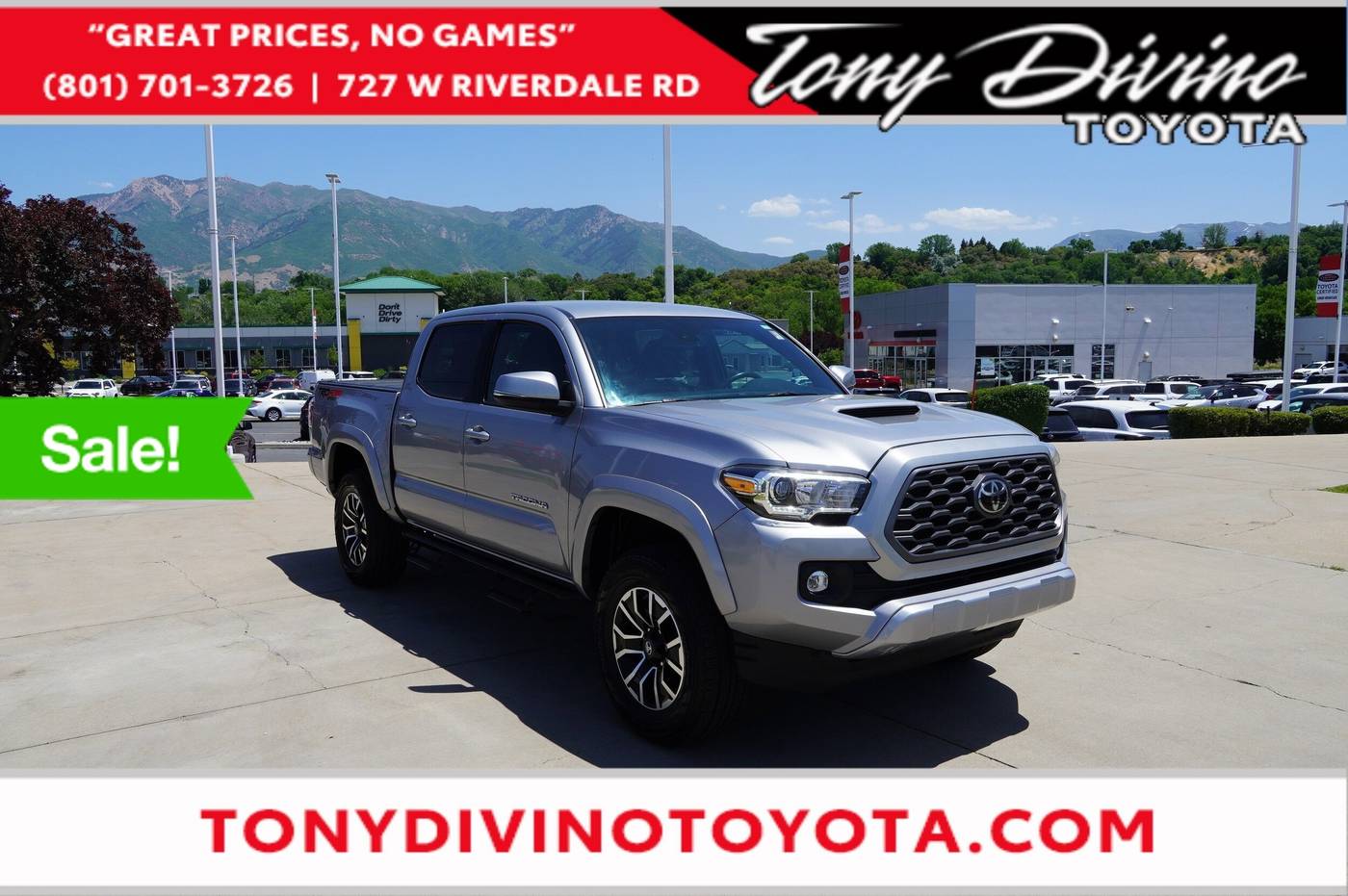 2020 Toyota Tacoma TRD Sport — Pickup Truck — 54,661 mi — Riverdale, UT