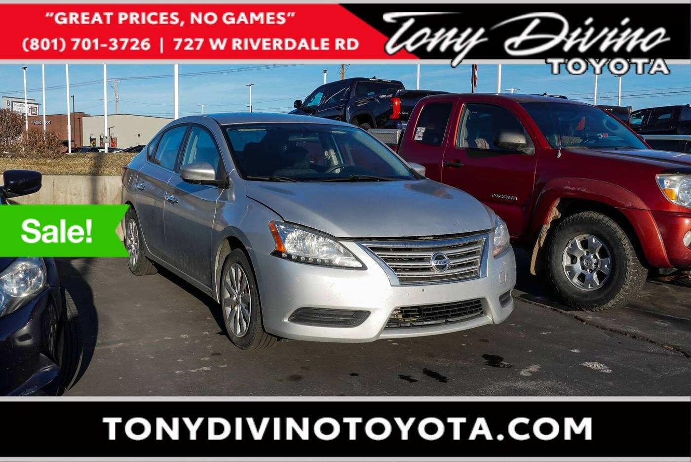 2013 Nissan Sentra SV — Sedan — 131,101 mi — Riverdale, UT