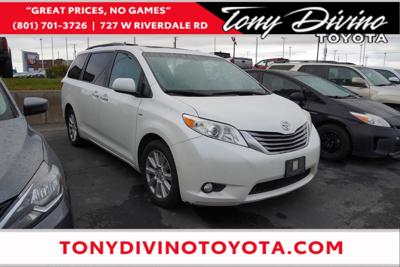 2017 Toyota Sienna XLE — Minivan — 168,244 mi — Riverdale, UT