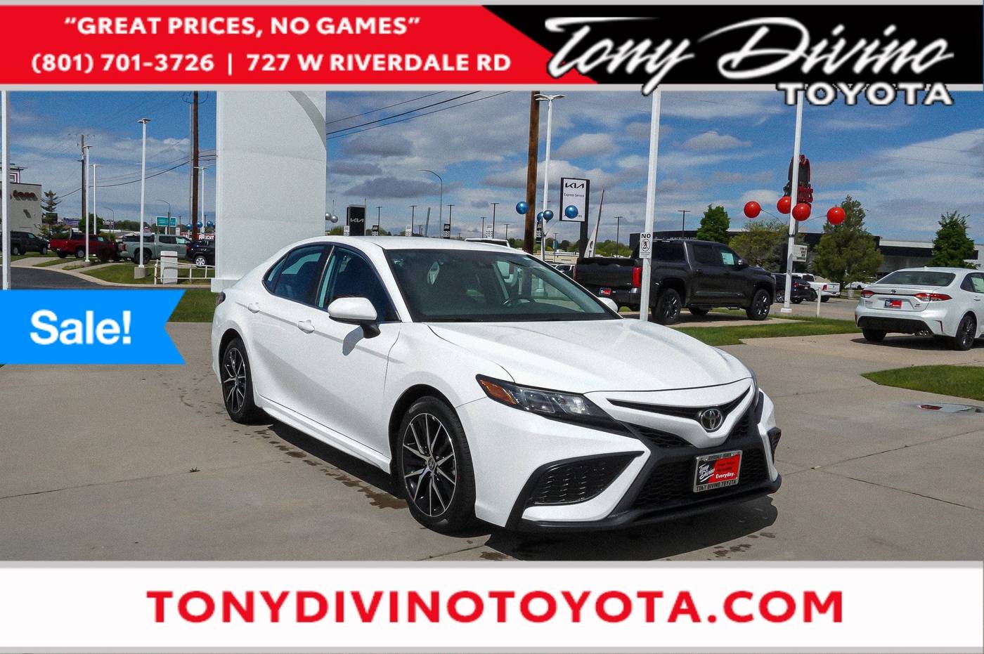 2021 Toyota Camry SE — Sedan — 60,425 mi — Riverdale, UT