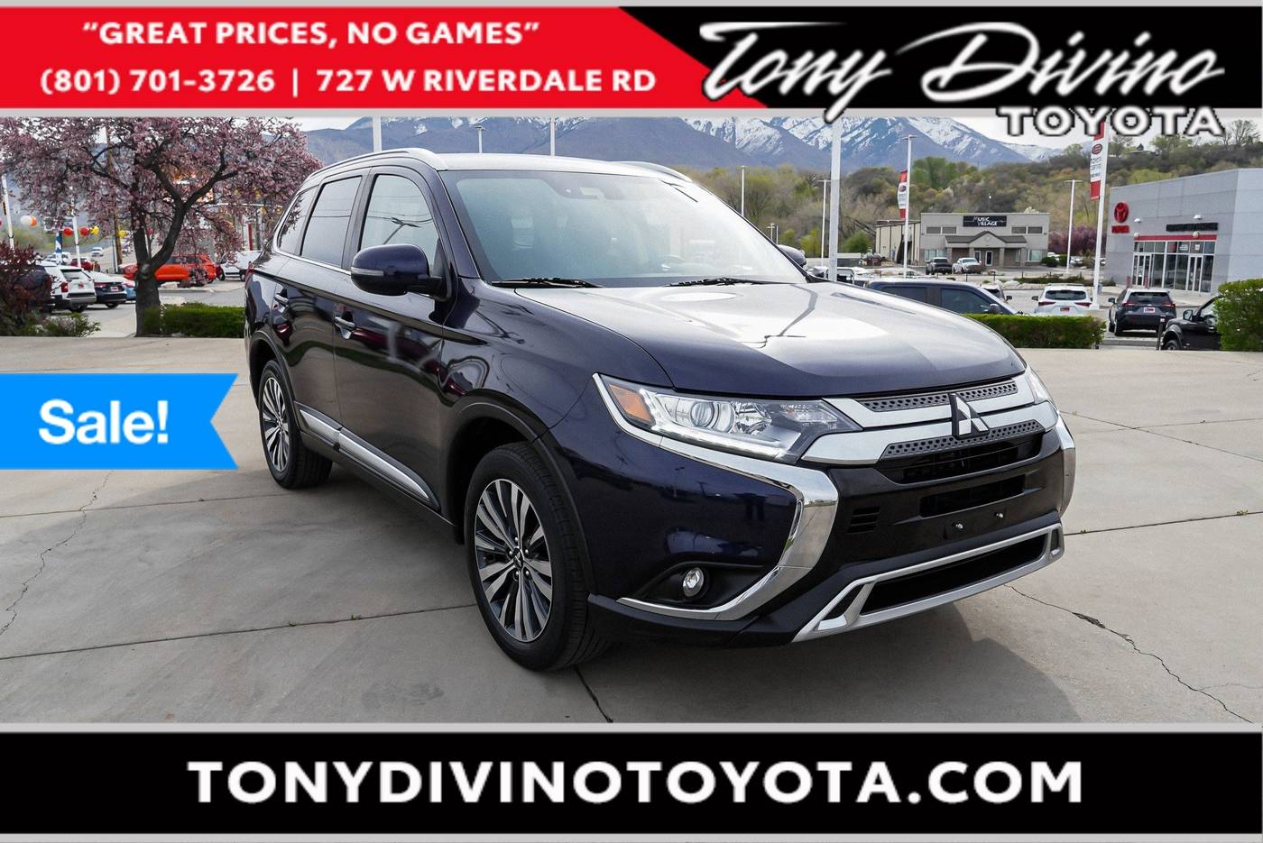 2020 Mitsubishi Outlander SEL — SUV — 53,451 mi — Riverdale, UT