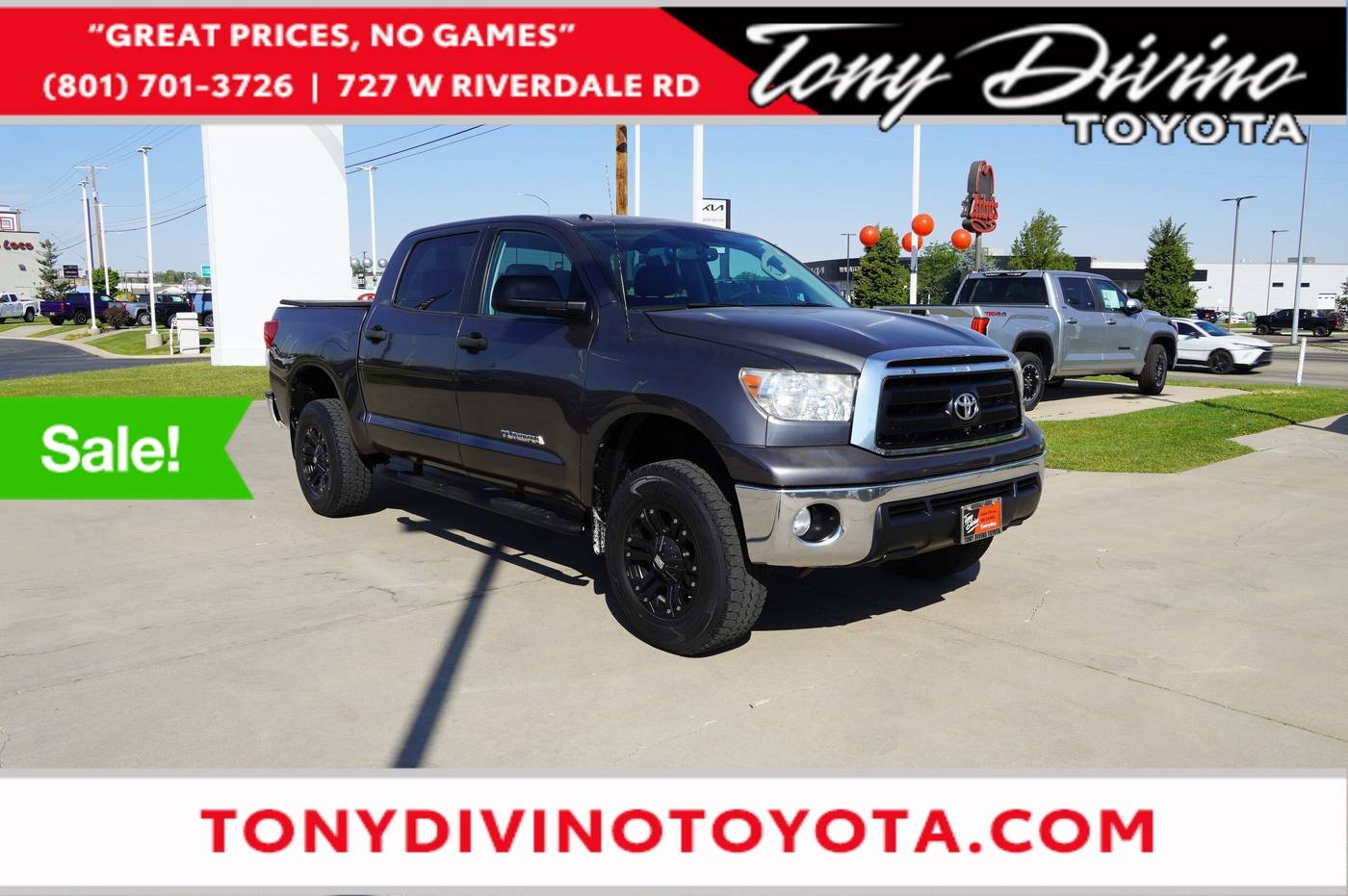 2012 Toyota Tundra Base — Pickup Truck — 196,629 mi — Riverdale, UT