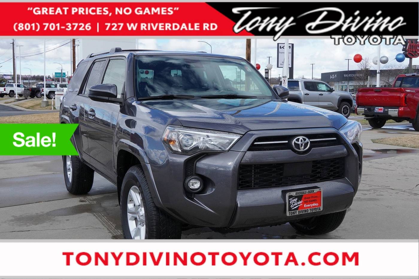 2021 Toyota 4Runner SR5 — SUV — 48,149 mi — Riverdale, UT
