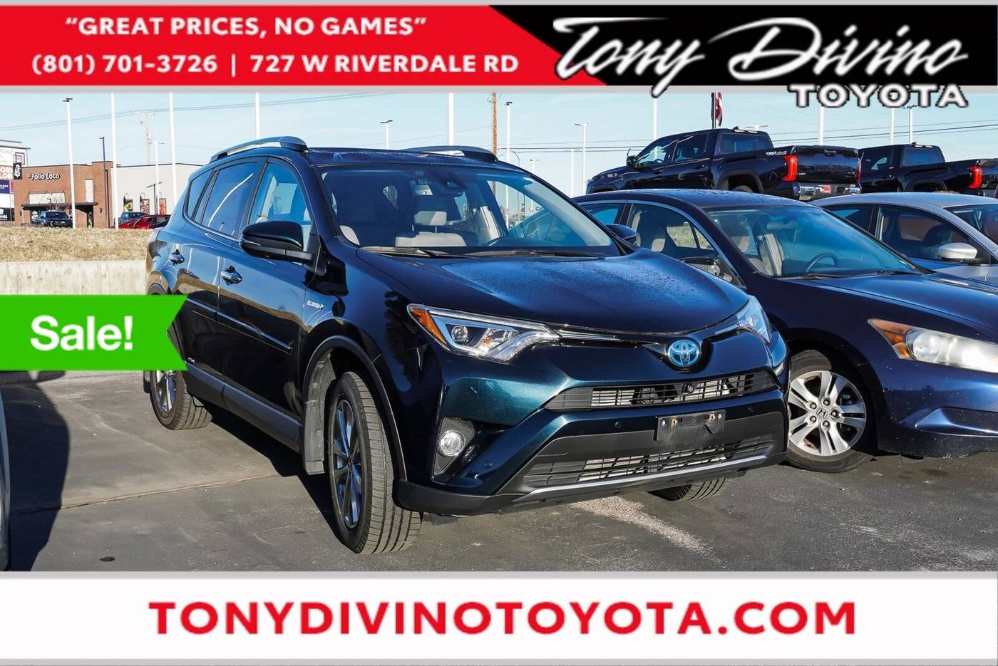 2017 Toyota RAV4 Hybrid Limited — SUV — 59,005 mi — Riverdale, UT