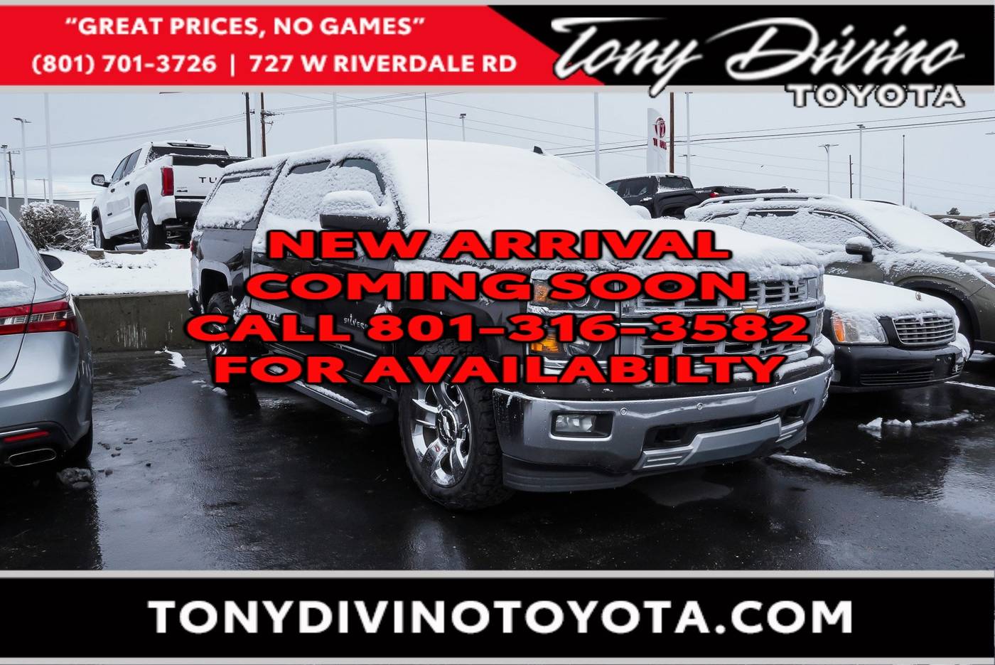 2015 Chevrolet Silverado 1500 LTZ — Pickup Truck — 177,117 mi — Riverdale, UT