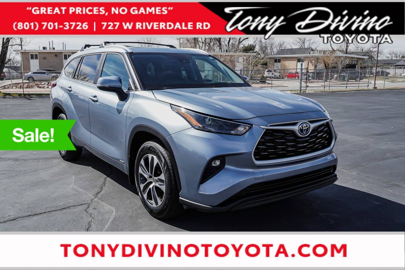 2023 Toyota Highlander Hybrid XLE — SUV — 23,581 mi — Riverdale, UT