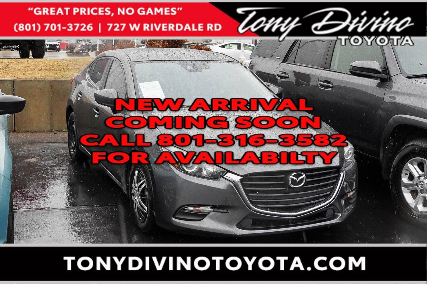 2018 Mazda Mazda3 Sport — Sedan — 58,506 mi — Riverdale, UT