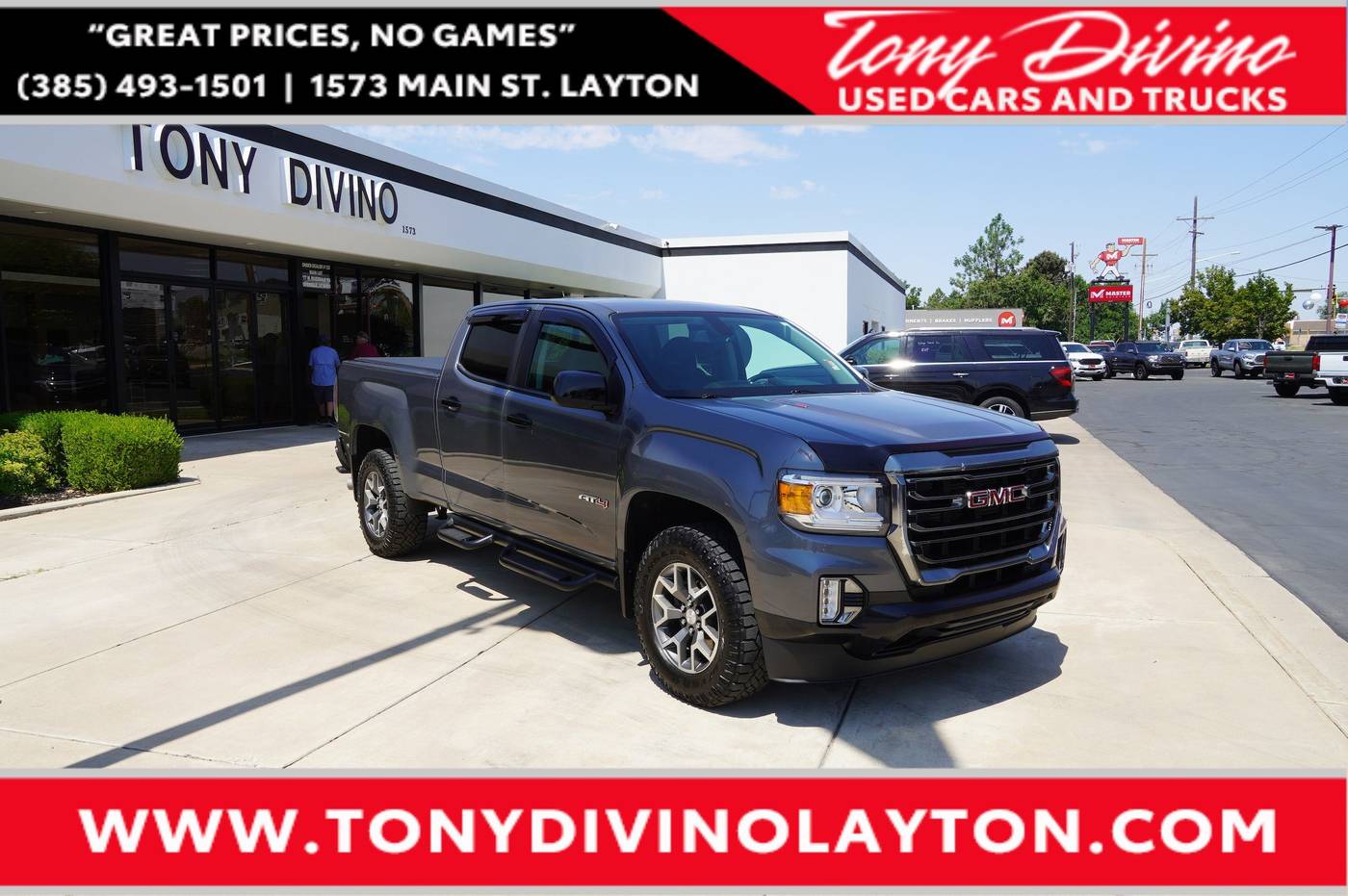 2022 GMC Canyon AT4 — Pickup Truck — 58,468 mi — Riverdale, UT
