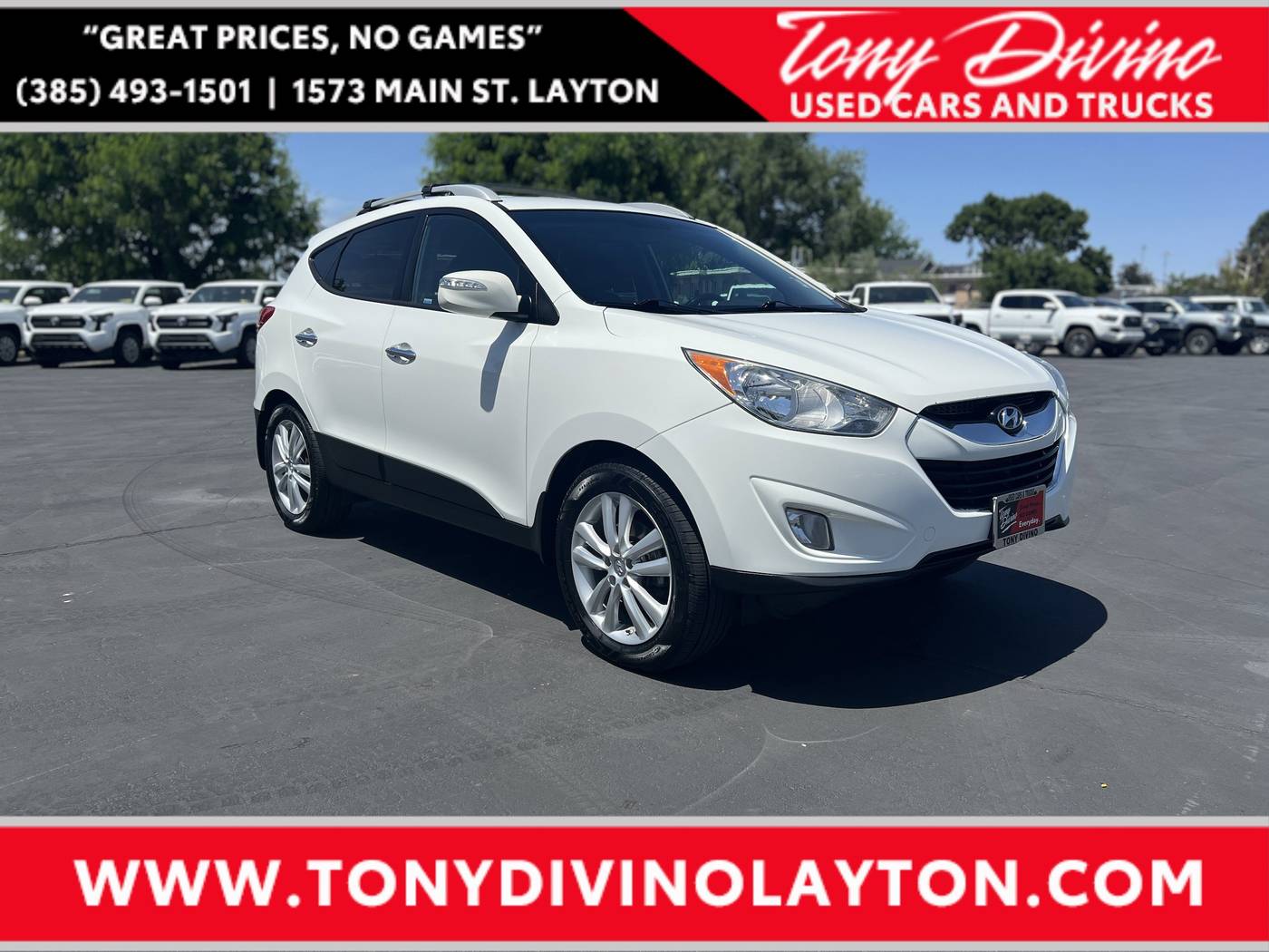 2013 Hyundai Tucson Limited — SUV — 92,443 mi — Riverdale, UT