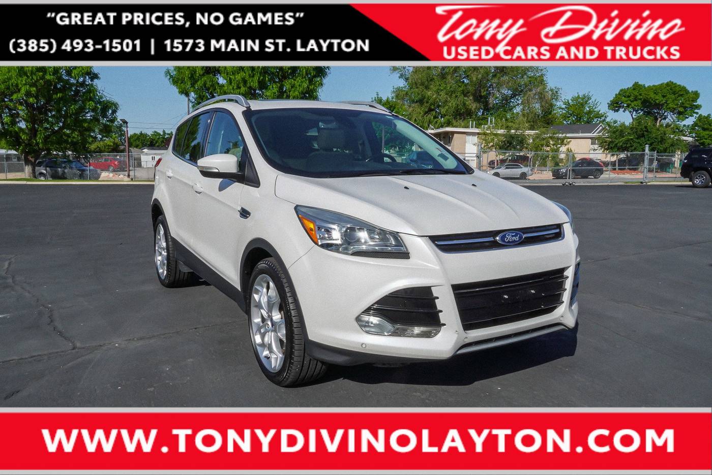 2015 Ford Escape Titanium — SUV — 103,445 mi — Riverdale, UT