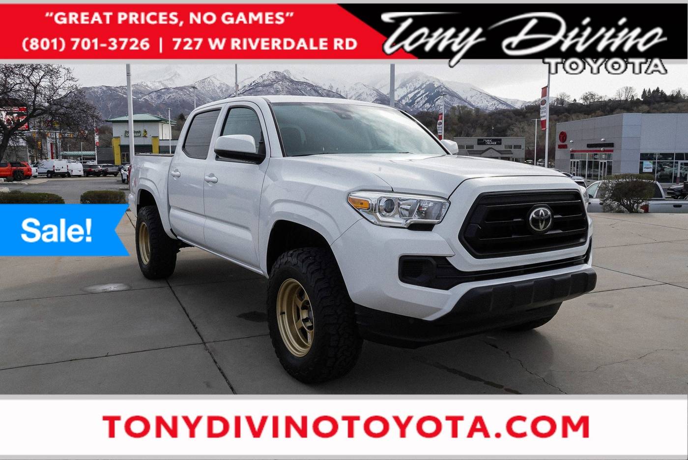 2020 Toyota Tacoma SR — Pickup Truck — 64,955 mi — Riverdale, UT
