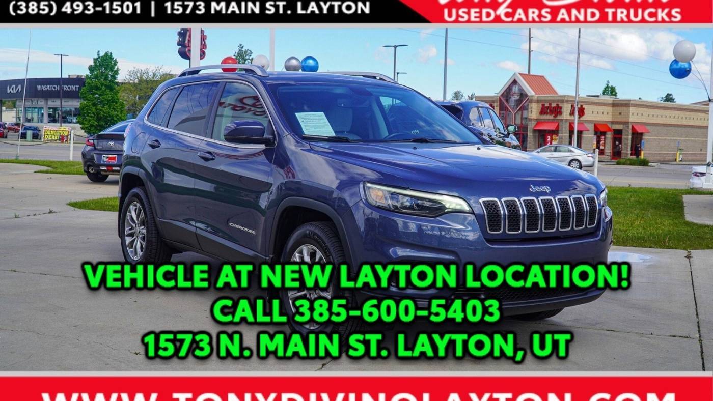 2020 Jeep Cherokee Latitude Plus — SUV — 72,387 mi — Riverdale, UT