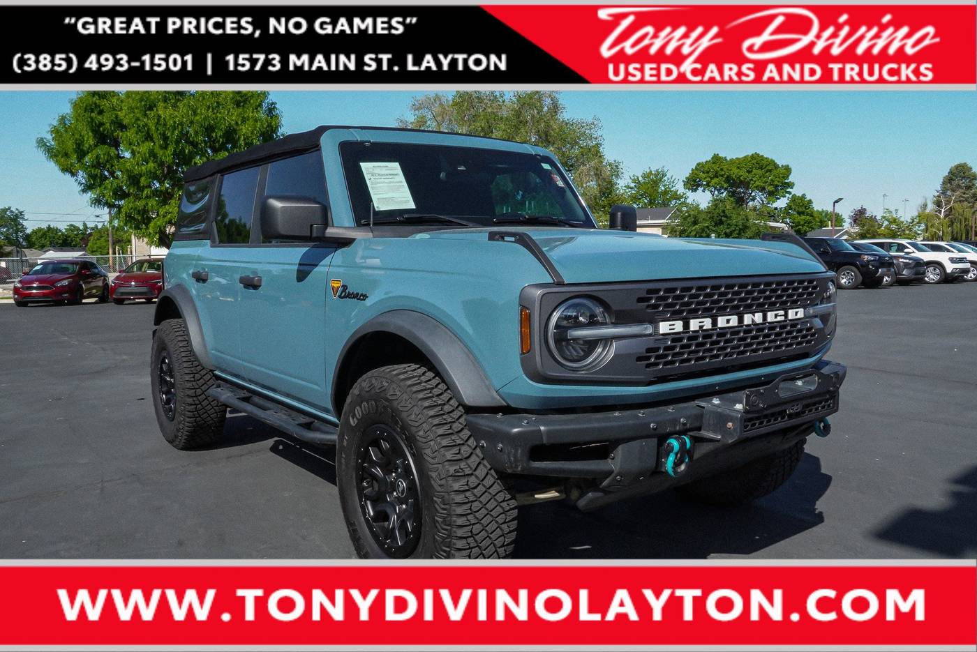2021 Ford Bronco Badlands — SUV — 25,402 mi — Riverdale, UT