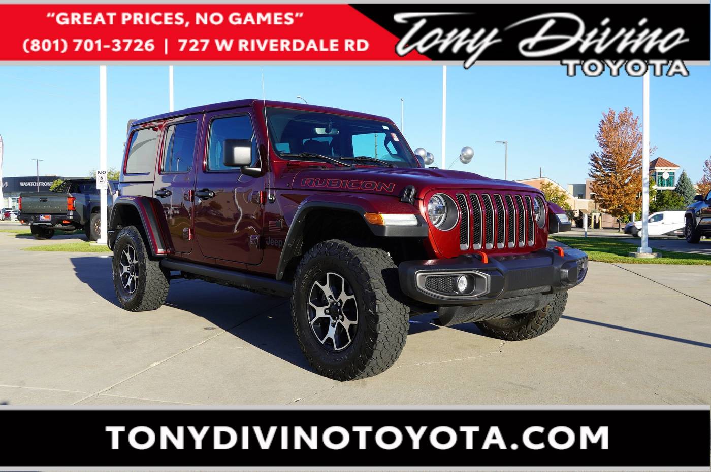 2022 Jeep Wrangler Rubicon — SUV — 32,596 mi — Riverdale, UT