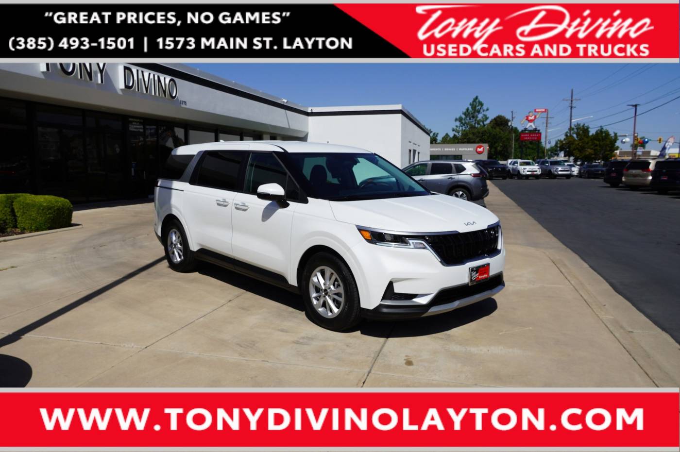2024 Kia Carnival LXS — Minivan — 27,768 mi — Riverdale, UT