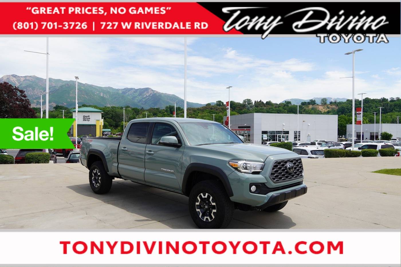 2023 Toyota Tacoma TRD Off Road — Pickup Truck — 22,657 mi — Riverdale, UT