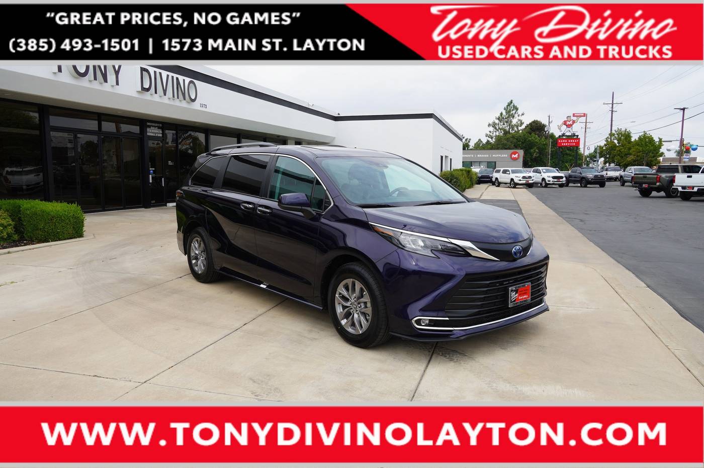 2024 Toyota Sienna XLE — Minivan — 27,958 mi — Riverdale, UT