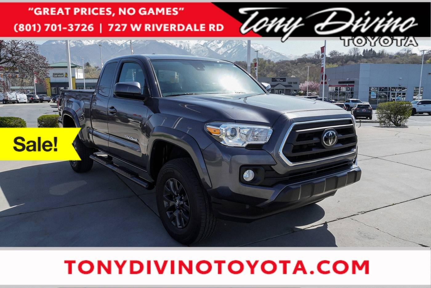 2022 Toyota Tacoma SR5 — Pickup Truck — 24,024 mi — Riverdale, UT