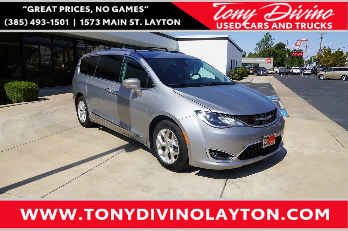 2018 Chrysler Pacifica Touring L Plus — Minivan — 92,764 mi — Riverdale, UT