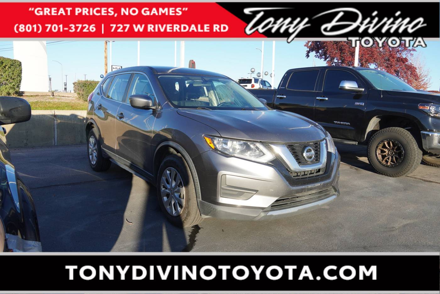 2017 Nissan Rogue S — SUV — 80,205 mi — Riverdale, UT