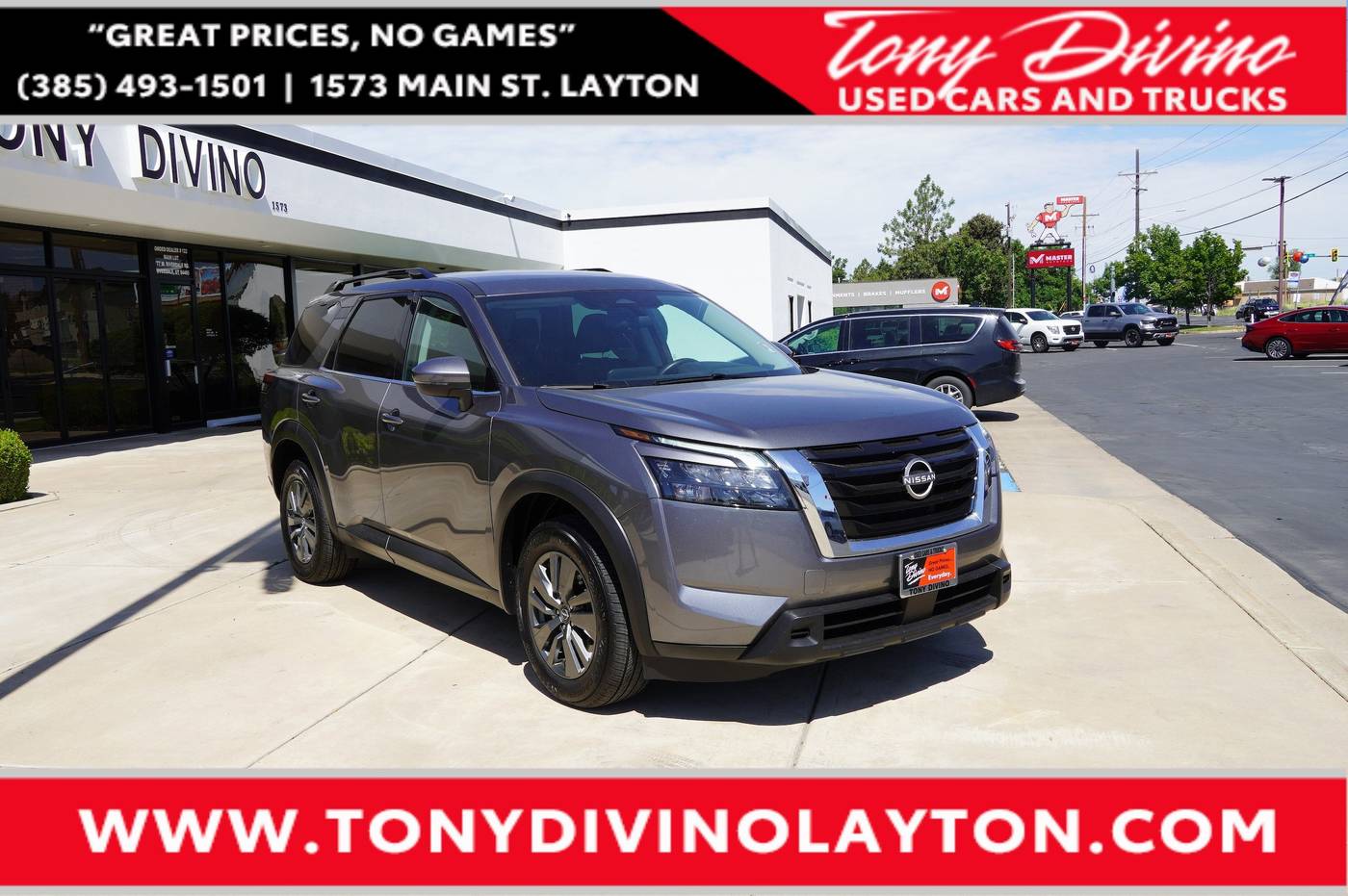 2024 Nissan Pathfinder SV — SUV — 27,917 mi — Riverdale, UT