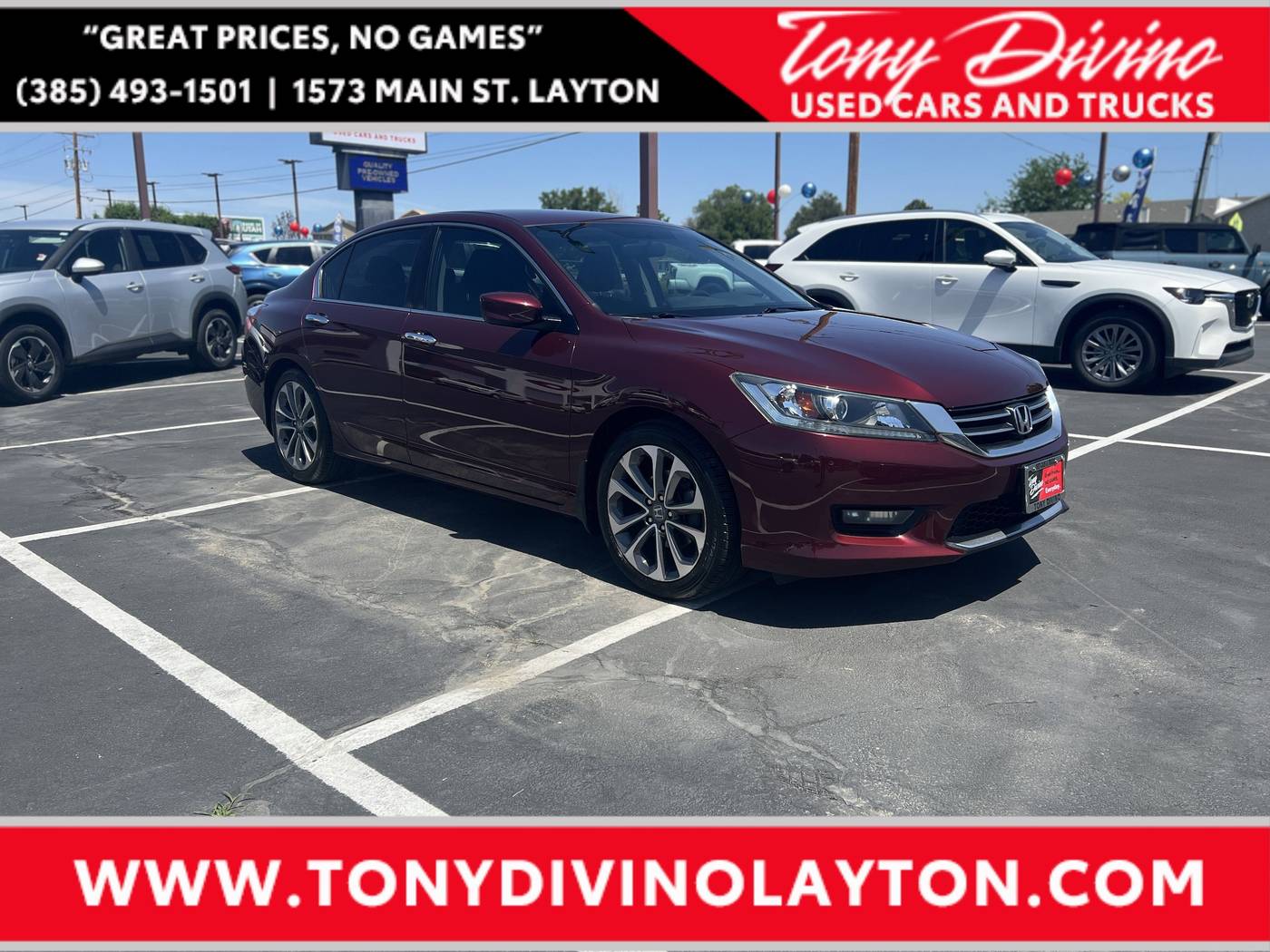 2015 Honda Accord Sport — Sedan — 131,785 mi — Riverdale, UT