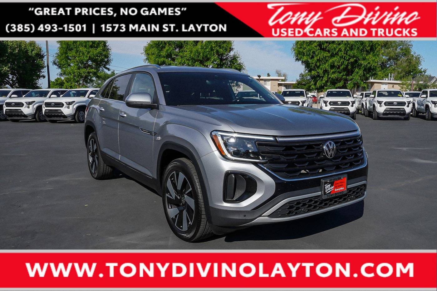 2024 Volkswagen Atlas Cross Sport SE with Technology — SUV — 21,167 mi — Riverdale, UT